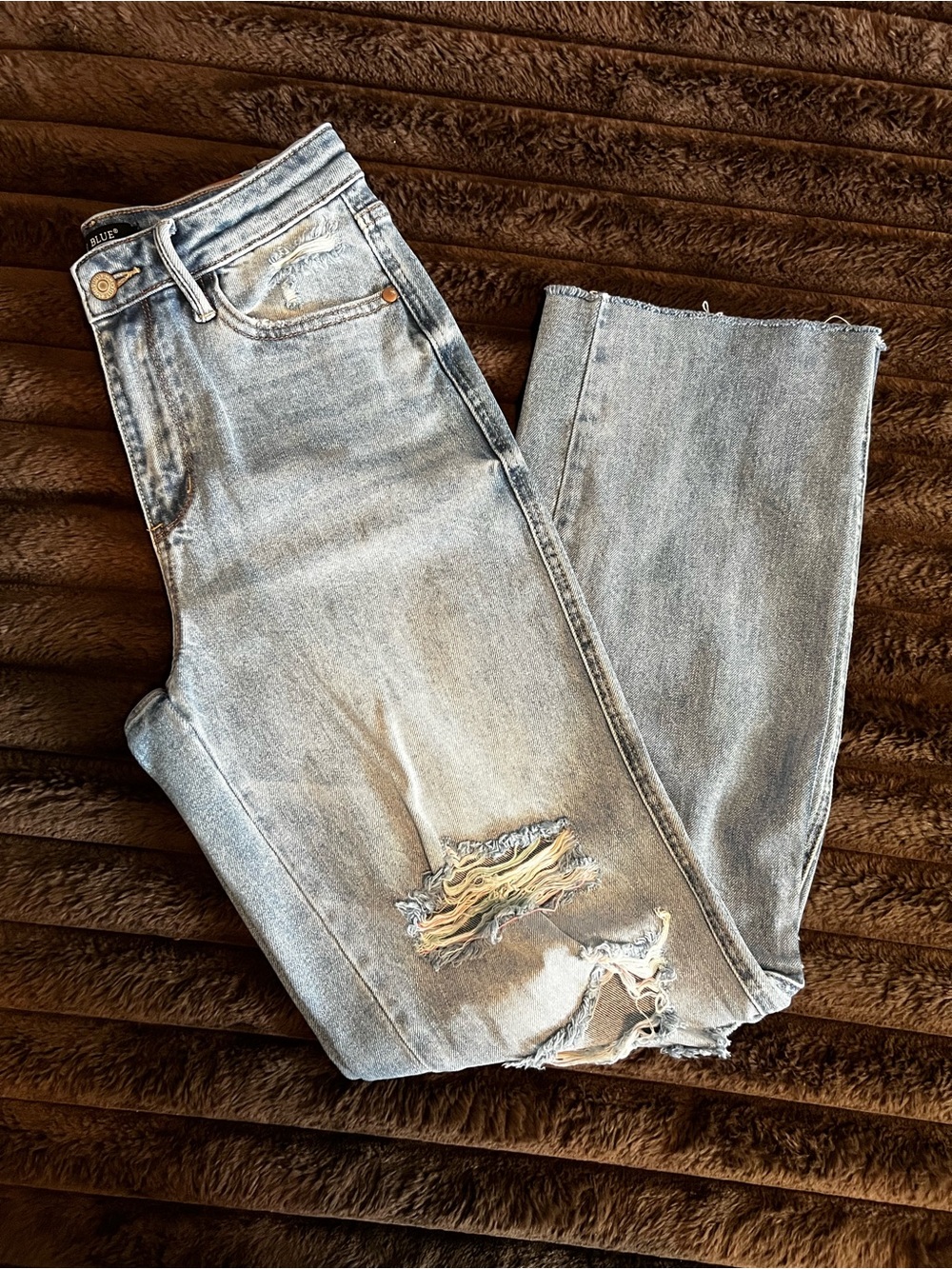 Light Wash Distressed Women’s Judy Blue Jeans